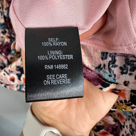 Torrid Cold Shoulder Floral Skater Dress - Picture 9 of 10